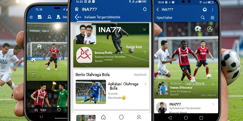 Tampilan antarmuka pengguna INA777 yang menarik dan informatif.