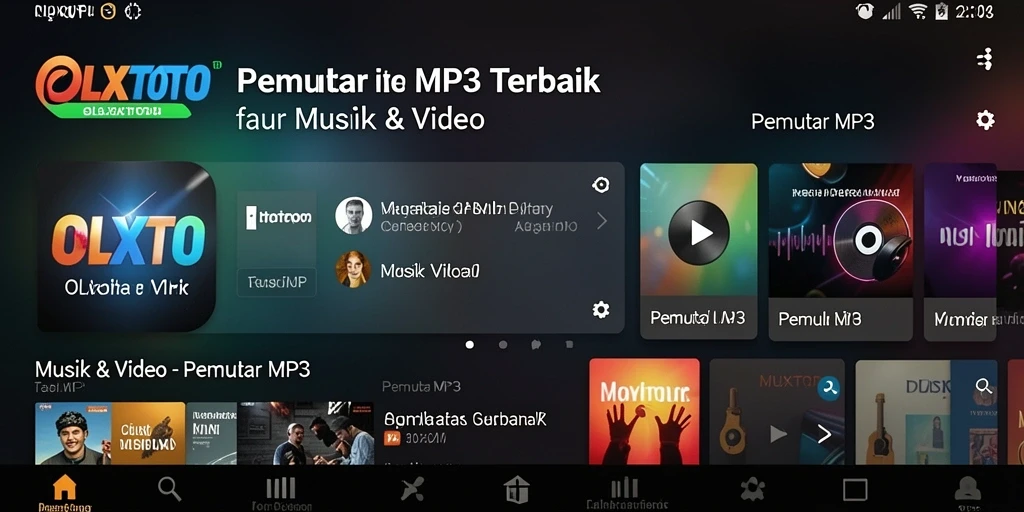 Antarmuka OLXTOTO dengan fitur Pemutar MP3 yang menarik.
