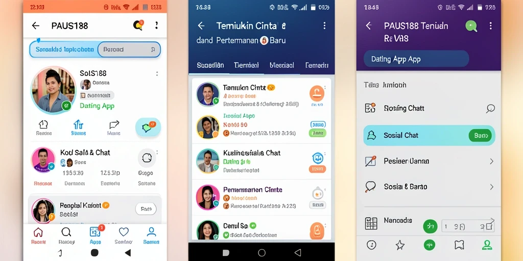Tampilan antarmuka PAUS188 yang ramah pengguna dan modern.