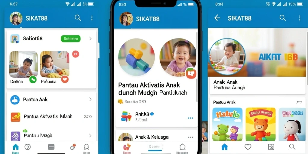 Antarmuka aplikasi SIKAT88 yang intuitif dan ramah pengguna.