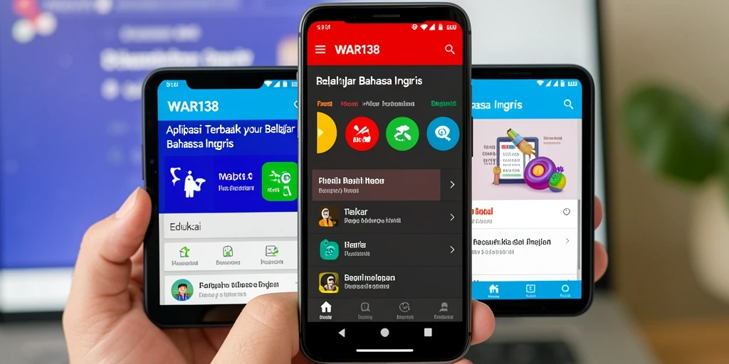Tampilan antarmuka WAR138 yang menarik dan mudah digunakan.