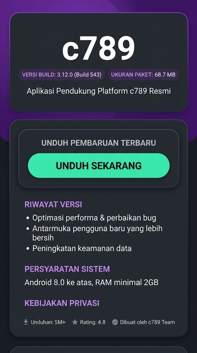 Panduan Unduh dan Instal APK c789 untuk Android